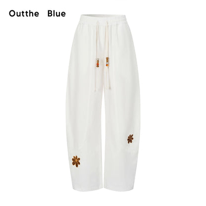 OuttheBlue_Cotton_Drawstring_White_Beaded_Palazzo_Trousers_MISSTT