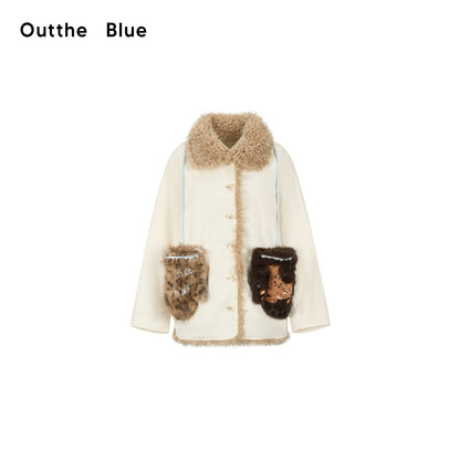 OuttheBlue_Embroidered_Animal_Print_Loose_Fit_Stand_Collar_90_White_Duck_Down_Women&