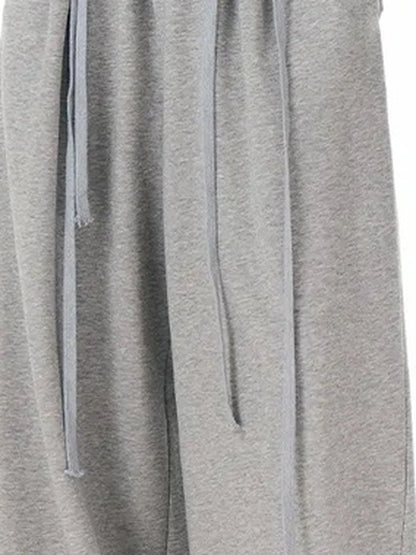 OuttheBlue Embroidered Cat Print Wide Leg Jumpsuit