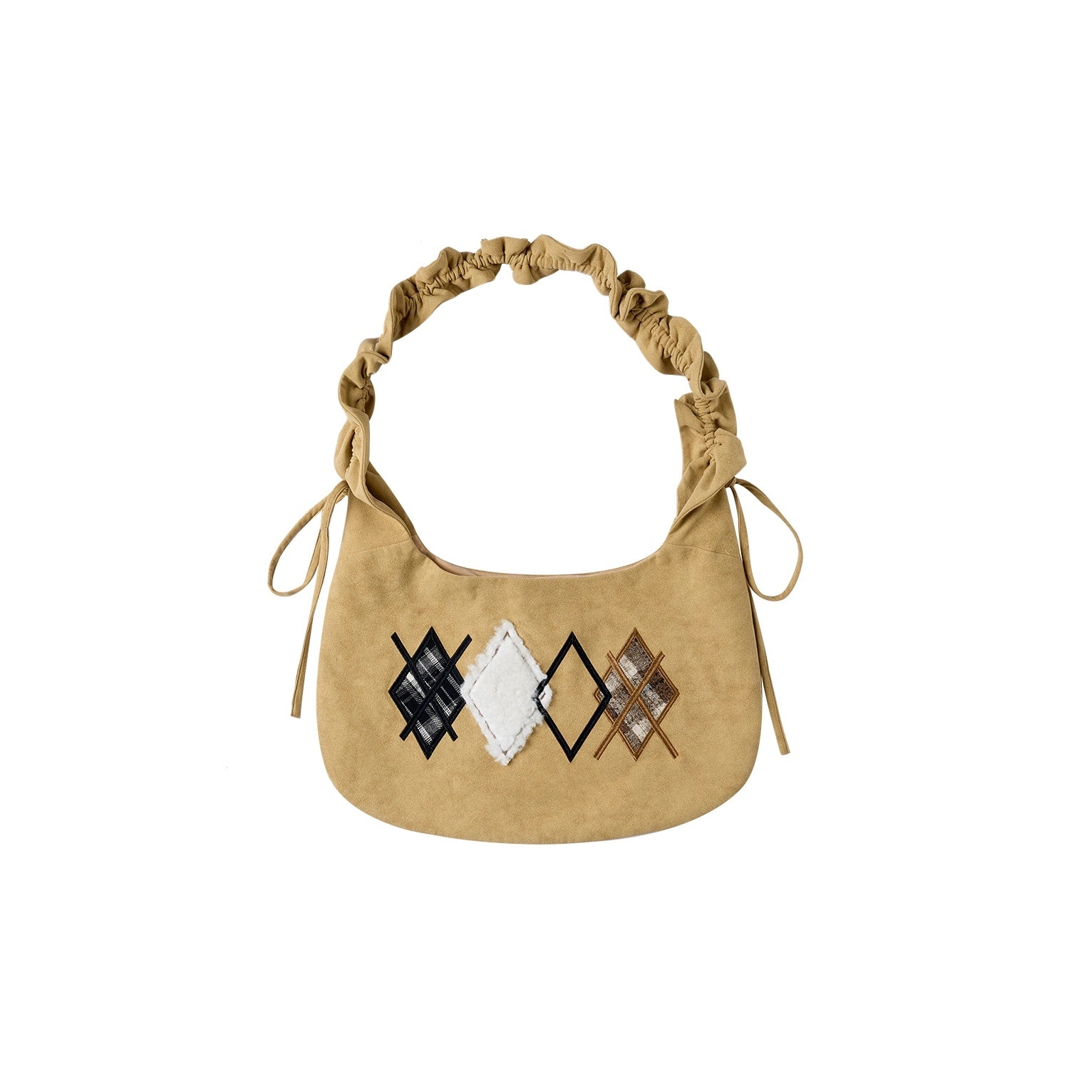 OuttheBlue_Embroidered_Geometric_Canvas_Dumpling_Shoulder_Crossbody_Youth_Light_Brown_Bag_MISSTT