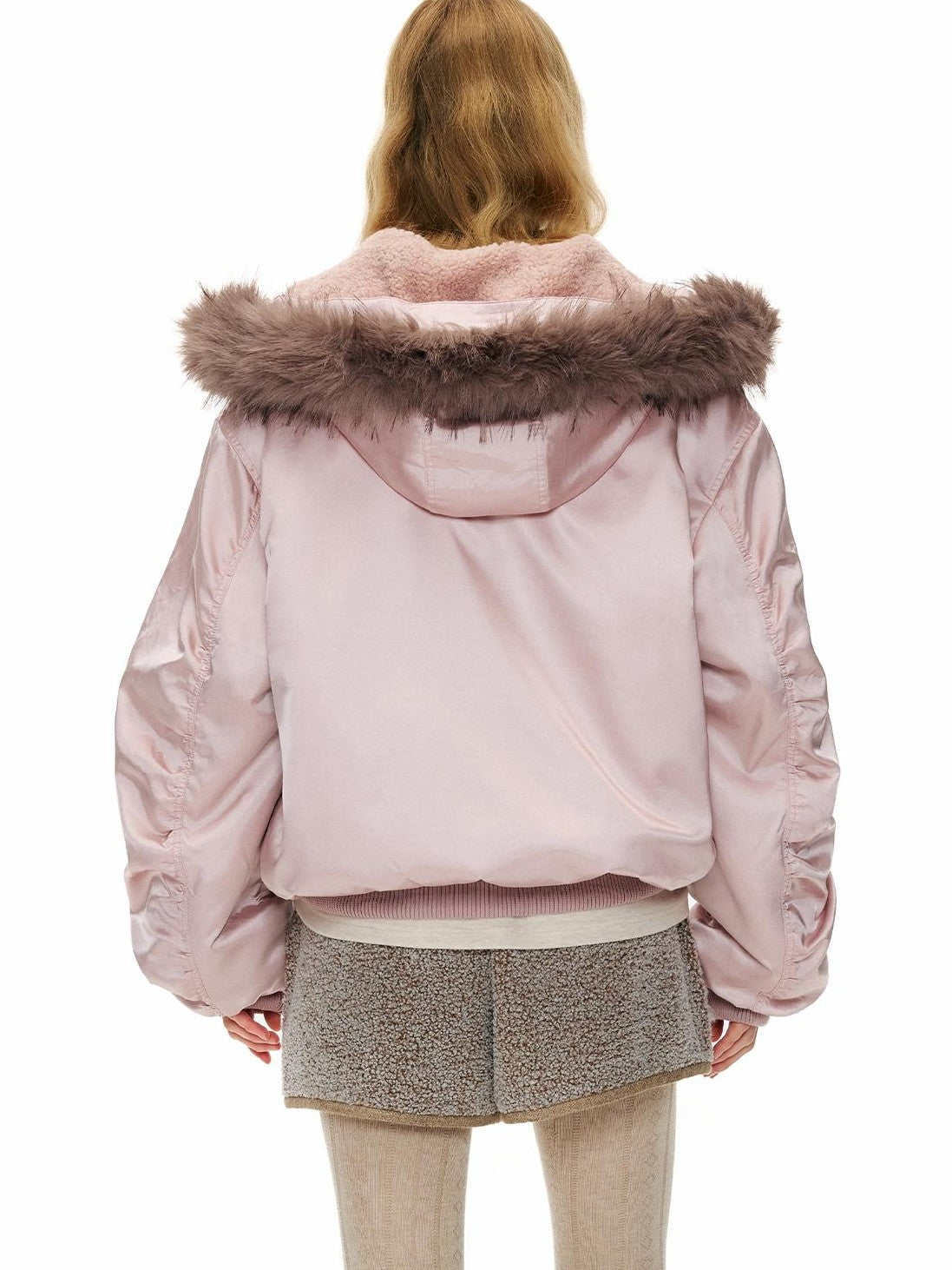 OuttheBlue Embroidered Hooded Loose Fit Women&