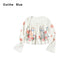 OuttheBlue_Hand_Painted_Cat_Floral_Print_Lace_Trim_Women&