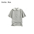OuttheBlue_Heather_Grey_Spliced_Polo_Collar_Women&