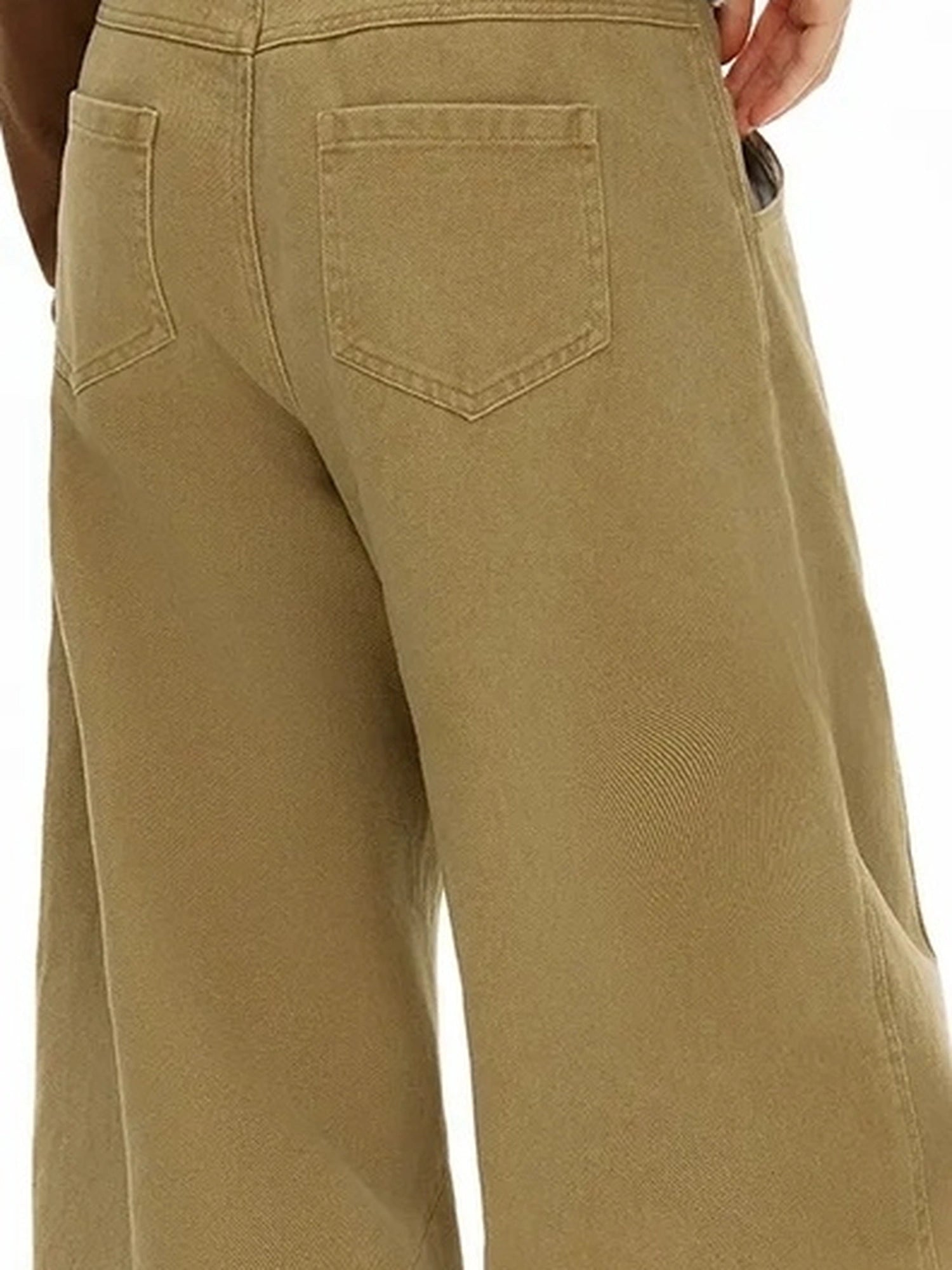 OuttheBlue Heavy Washed Cotton Asymmetrical Harem Pants