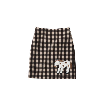 OuttheBlue_High_Waist_Wool_Blend_Plaid_A_Line_Patch_Detail_Casual_Women_Daily_Midi_Skirt_MISSTT