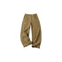 OuttheBlue_Khaki_Ruffle_Trim_High_Waist_Washed_Curved_Leg_Women&