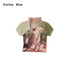 OuttheBlue Lightweight Polyester Slim Cropped Animal Print Women Short Sleeve T-Shirts