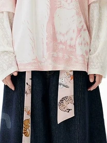 OuttheBlue Out The Blue Autumn Washed Denim Jeans