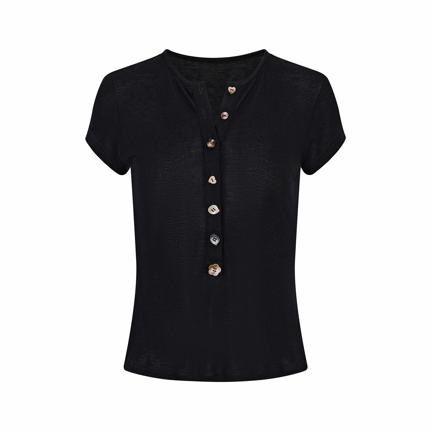 OuttheBlue_Out_The_Blue_Black_Henley_Top_Soft_Tencel_MISSTT