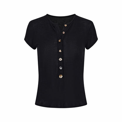 OuttheBlue_Out_The_Blue_Black_Henley_Top_Soft_Tencel_MISSTT