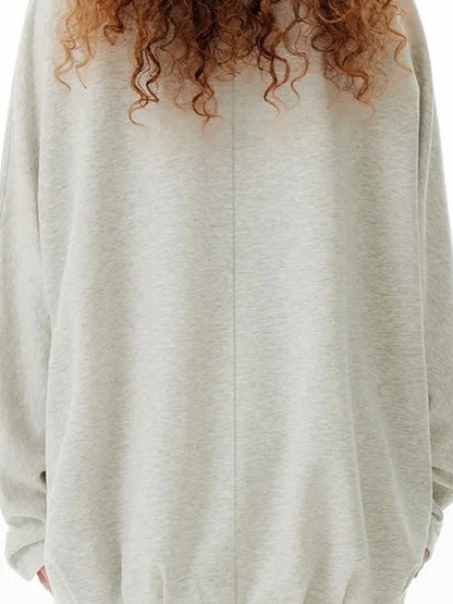 OuttheBlue Out The Blue Disco Glitter Loose Sweatshirt