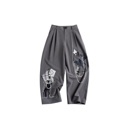 OuttheBlue_Out_The_Blue_Embroidered_Gray_Wide_Leg_Trousers_MISSTT