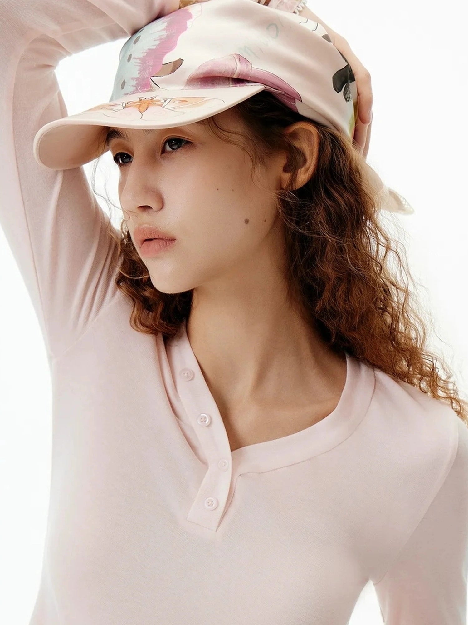 OuttheBlue Out The Blue Geometric Lace Baseball Cap
