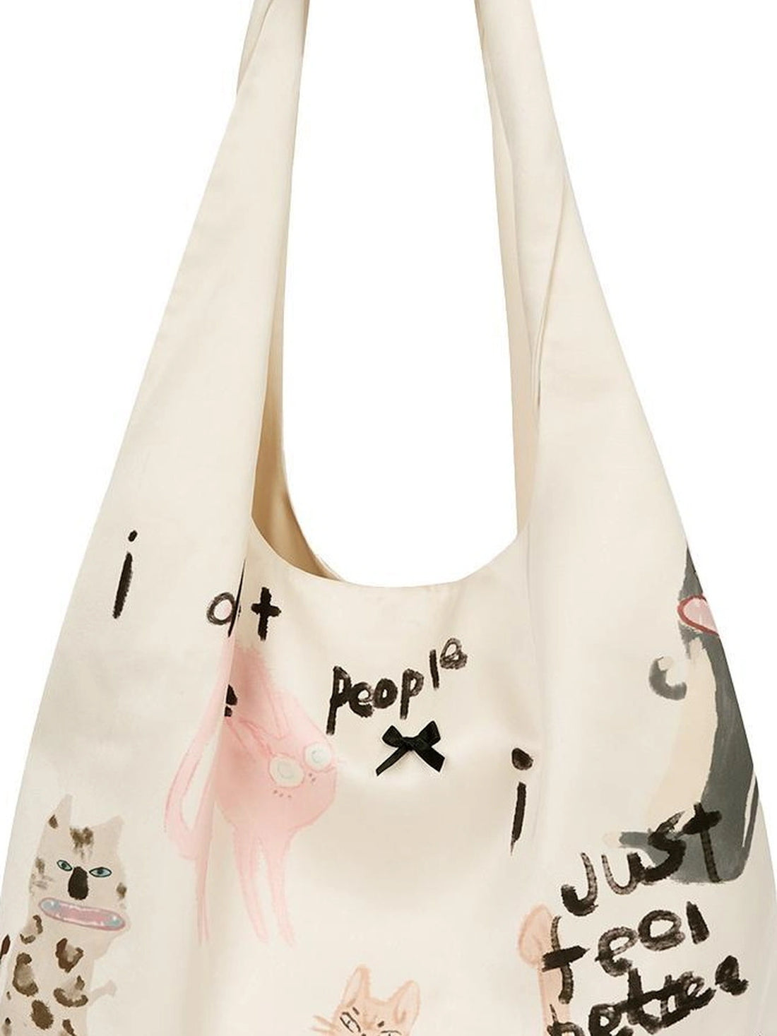 OuttheBlue Out The Blue Impatient Cat Satine Tote