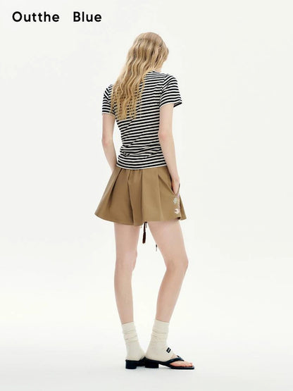 OuttheBlue Out The Blue Summer Lyocell Cotton Shorts