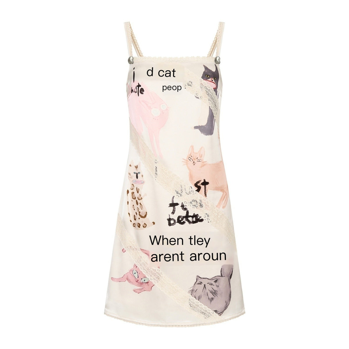 OuttheBlue_Satin_Lace_Impatient_Cat_Print_Women&