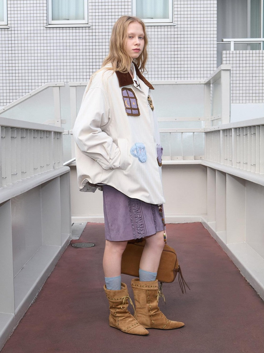 OuttheBlue Shirt Style Loose Vintage Notch Collar Women&