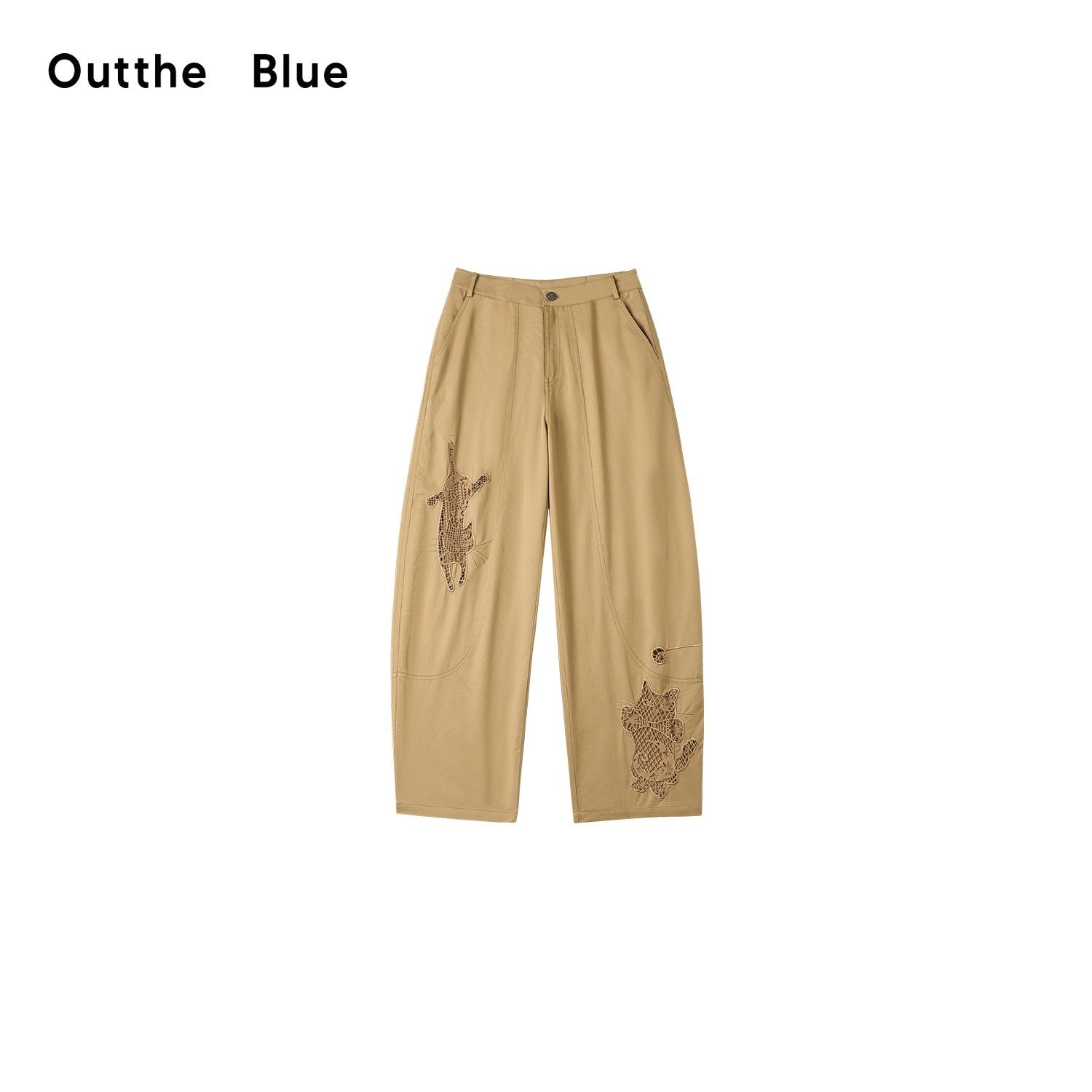 OuttheBlue_Soft_Cotton_Animal_Print_Casual_Straight_Leg_Natural_Waist_Khaki_Womens_Chinos_MISSTT