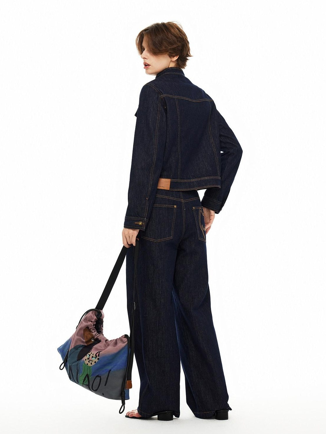 OuttheBlue Soft Cotton Blend Regular Fit Denim Blue Casual Essential Denim Jackets