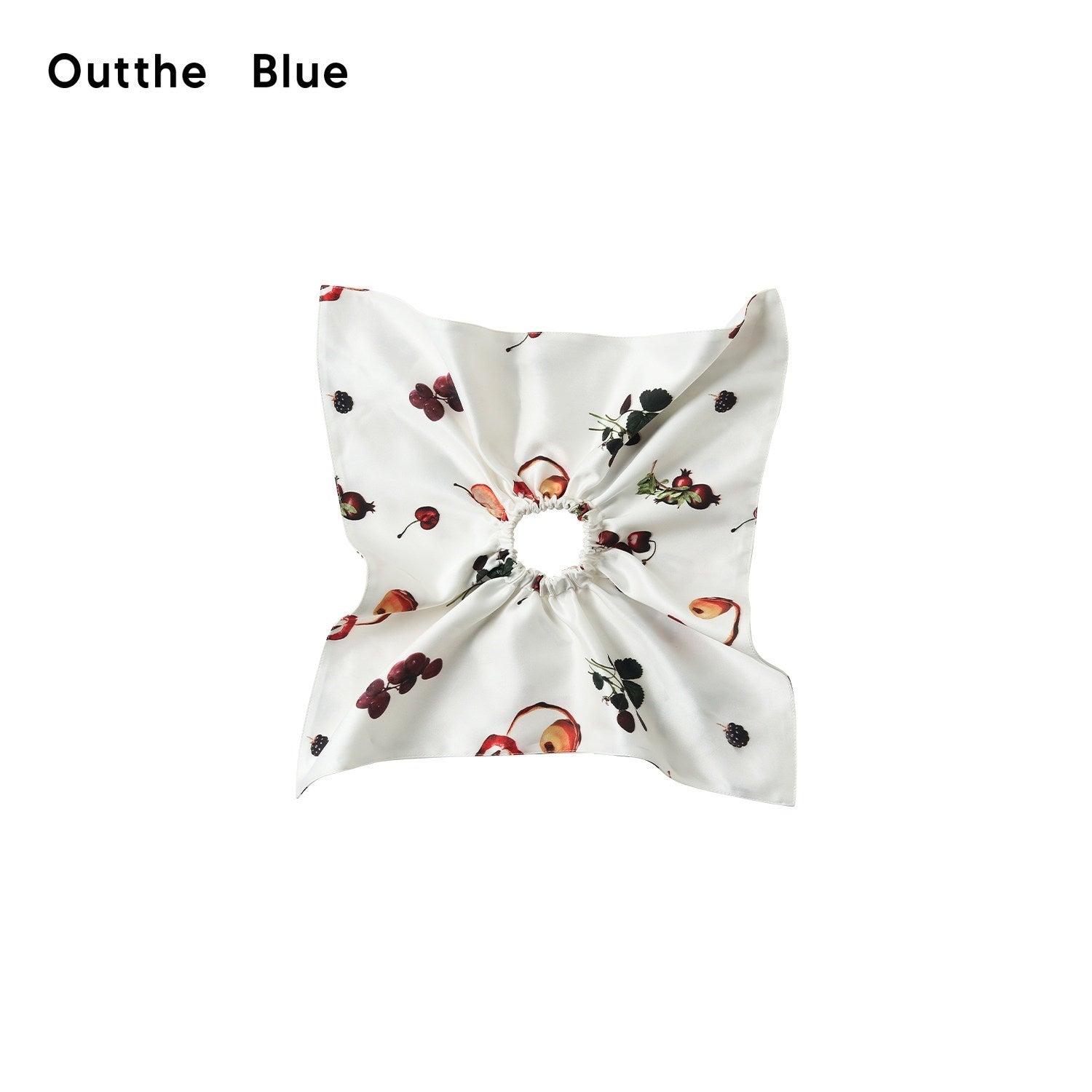 OuttheBlue_Soft_Elastic_Minimalist_Square_Star_Print_White_Pink_Scrunchie_Headdresses_MISSTT