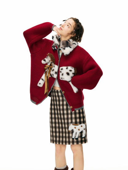 OuttheBlue Soft Lightweight Polyester Polka Dot Design For Women Versatile Accessory Scarf