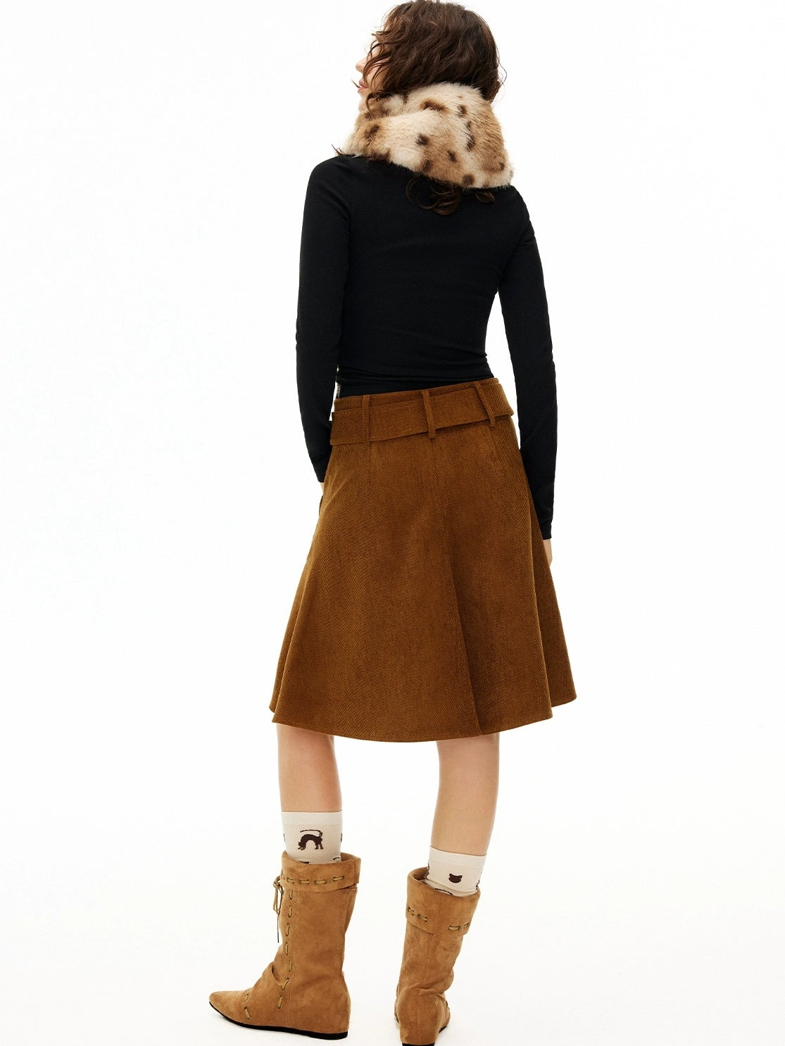 OuttheBlue Soft Lightweight Polyester Polka Dot Design For Women Versatile Accessory Scarf