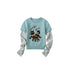 OuttheBlue_Soft_Slim_Fit_Faux_Layer_Embroidered_Short_Sleeve_Travel_Women_Gray_Blue_Knitwear_MISSTT