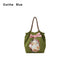 OuttheBlue_Spacious_Olive_Green_And_Cream_Commuter_Tote_For_Women_New_Arrival_Handbags_MISSTT