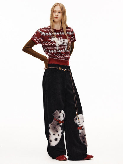 OuttheBlue Spotted Applique Women&