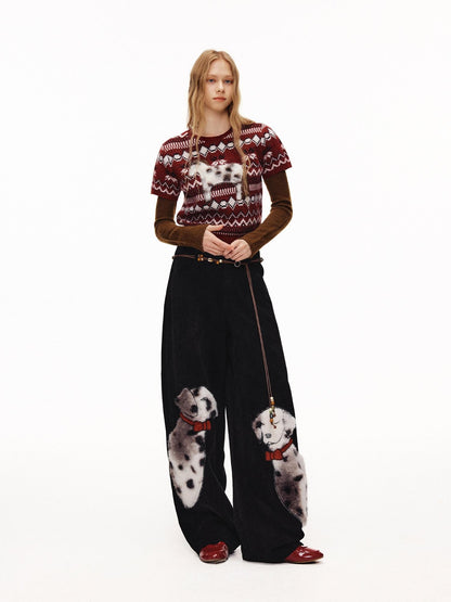 OuttheBlue Spotted Applique Women&