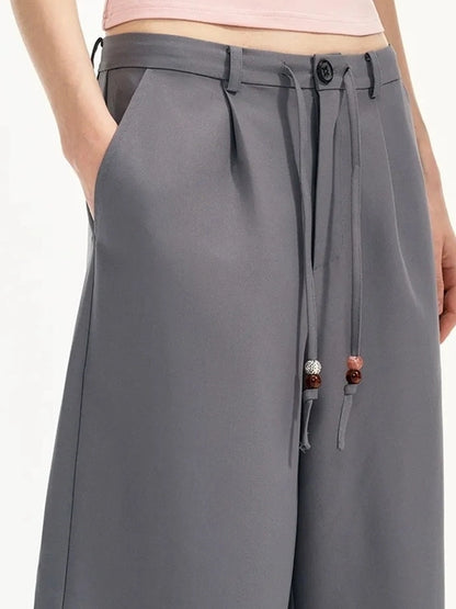 OuttheBlue Straight Leg Shorts With Lace Trim