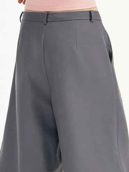 OuttheBlue Straight Leg Shorts With Lace Trim
