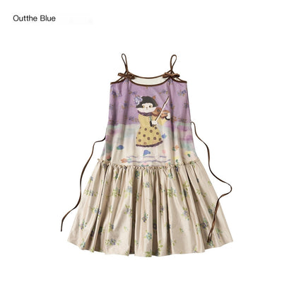 OuttheBlue_Suede_Cat_Print_Floral_Colorblock_Aline_Women&