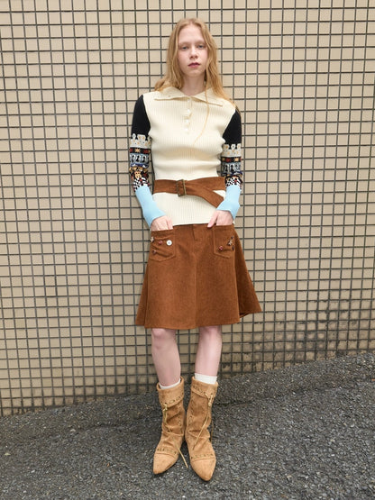 OuttheBlue Thermal Warm Slim Fit Long Sleeve Commuter Women Ivory Poly Blend T-Shirt