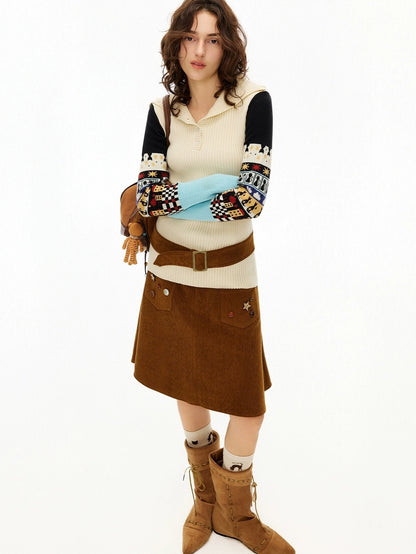 OuttheBlue Thermal Warm Slim Fit Long Sleeve Commuter Women Ivory Poly Blend T-Shirt