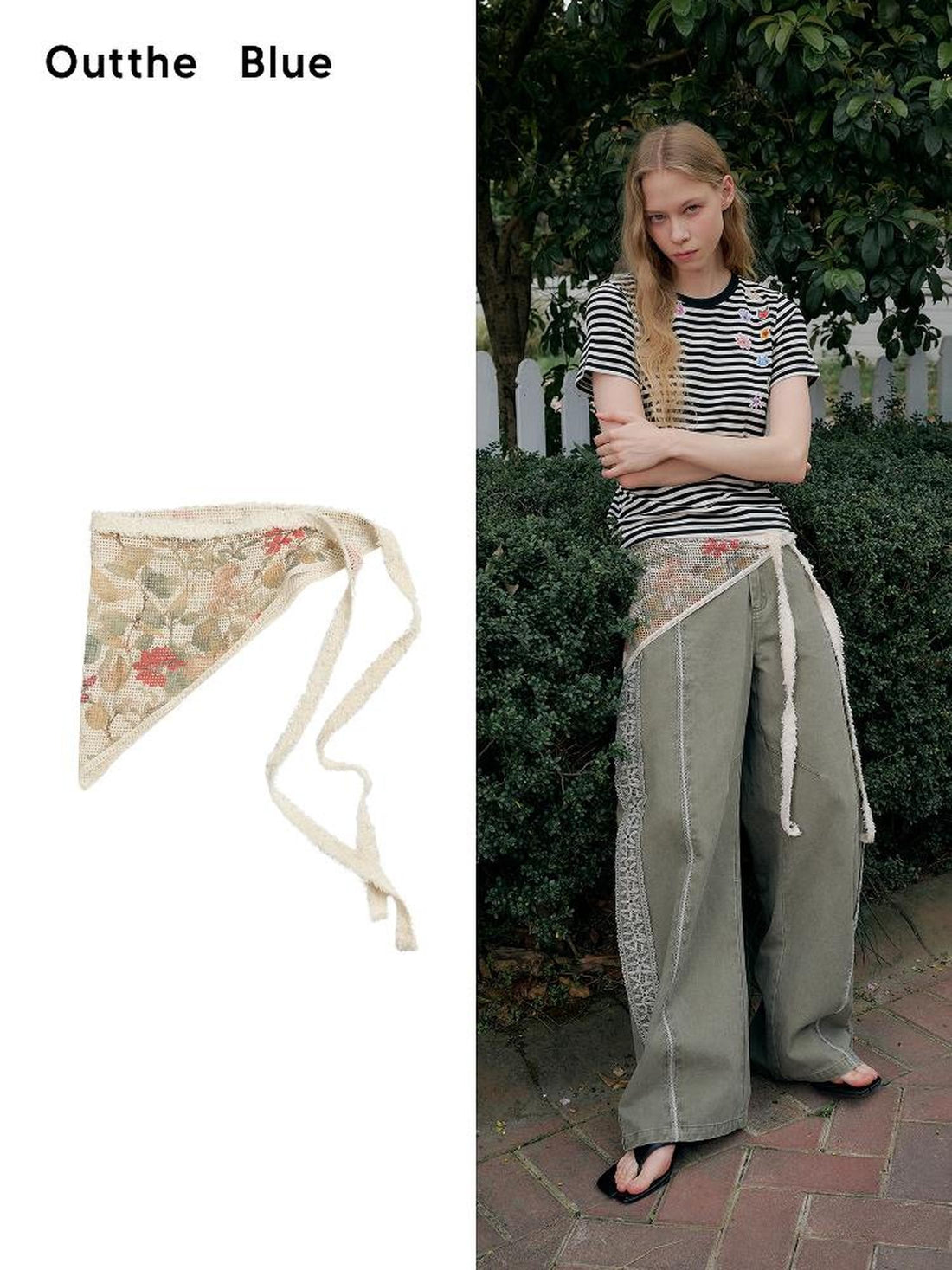 OuttheBlue Triangle Nomadic Print Women&
