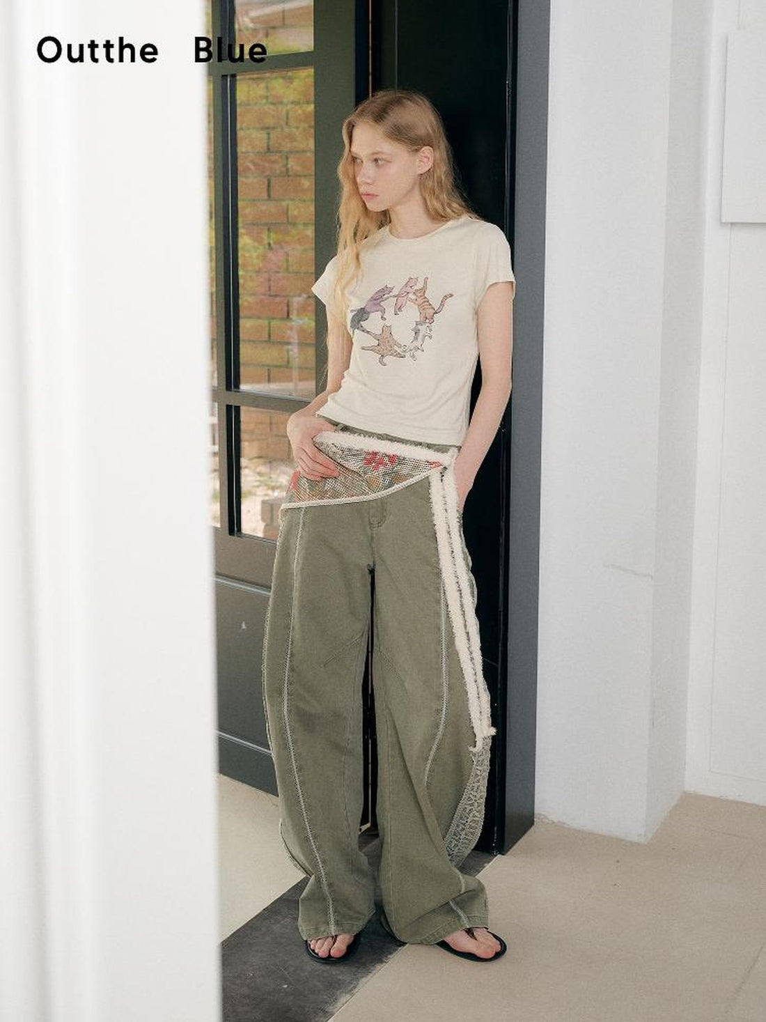 OuttheBlue Triangle Nomadic Print Women&