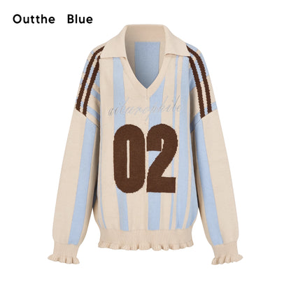 OuttheBlue_V-neck_Color_Block_Sweater_MISSTT