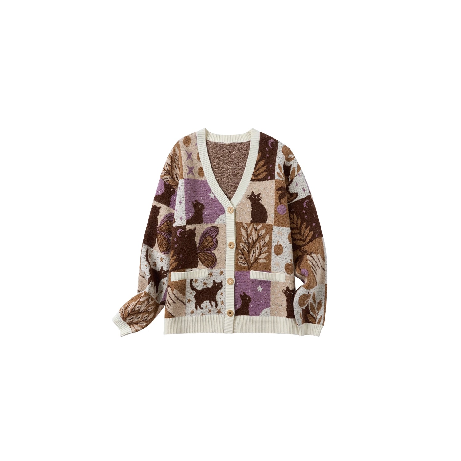 OuttheBlue_V-neck_Wool_Blend_Cardigan_MISSTT