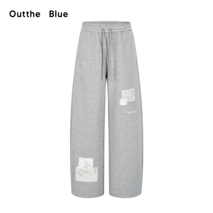 OuttheBlue_Velvet_Lace_Appliqué_Fleece_Jogger_Pants_MISSTT