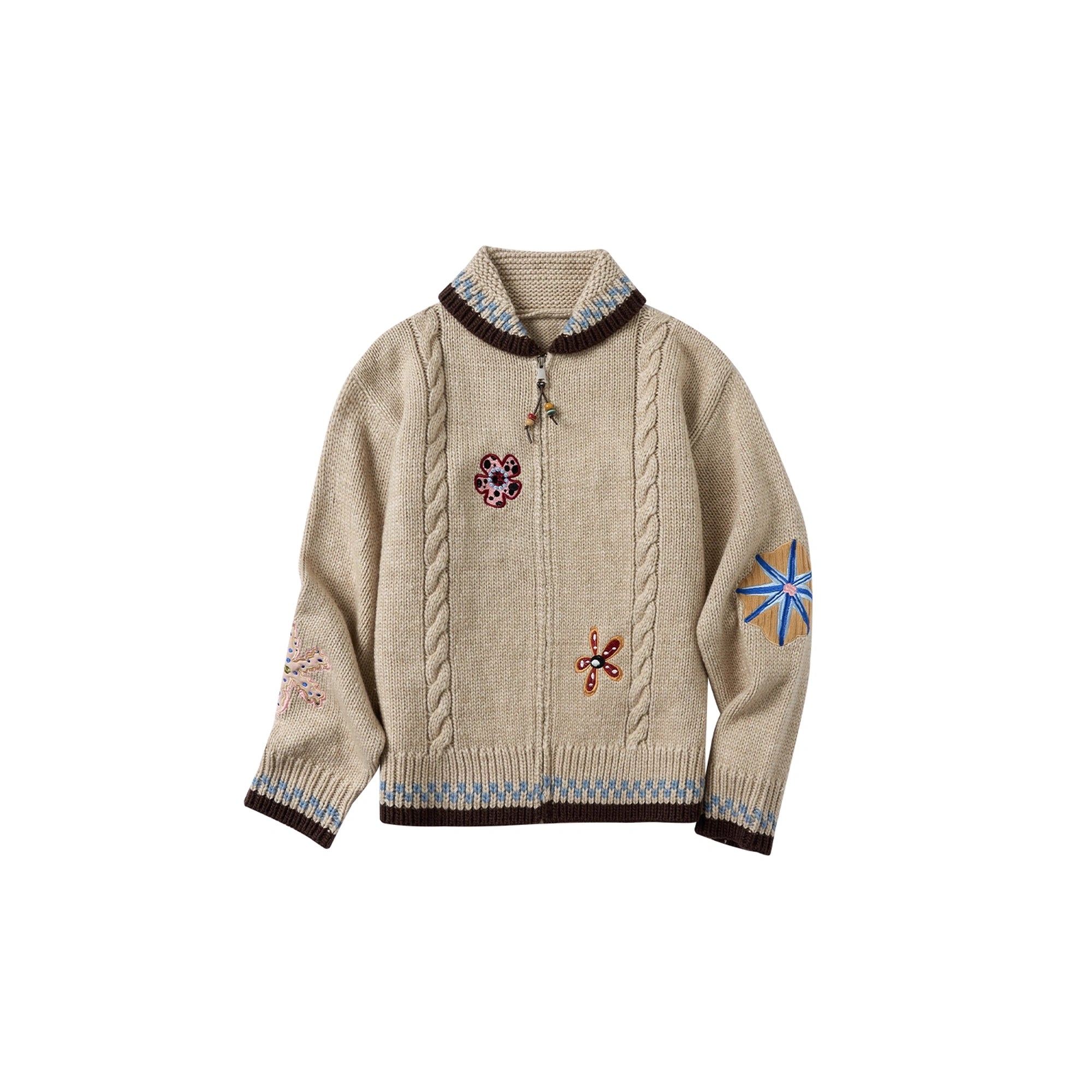 OuttheBlue_Vintage_Embroidered_Floral_Zip_Cardigan_MISSTT