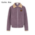 OuttheBlue_Vintage_Knit_Trimmed_Gray_Purple_Suede_Cotton_Jacket_MISSTT