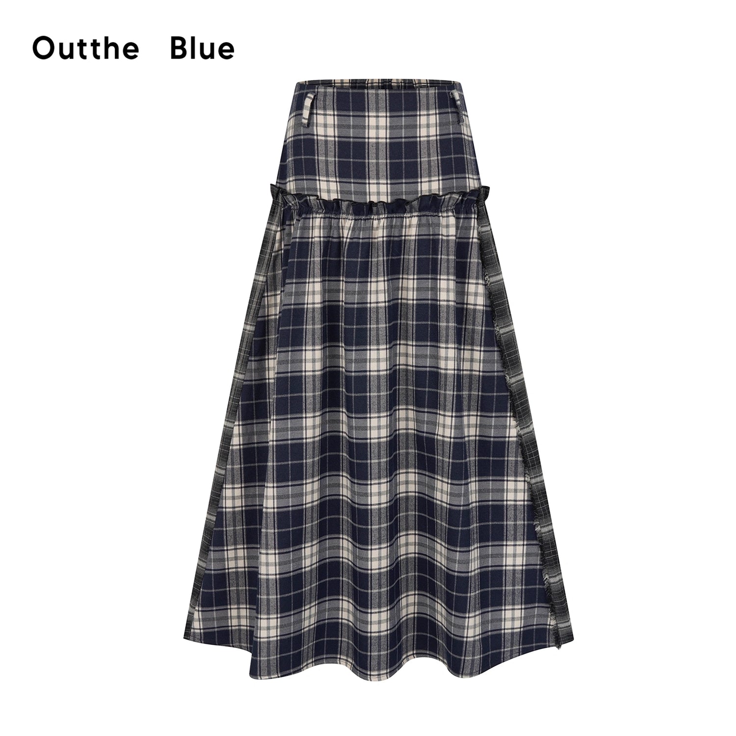 OuttheBlue_Vintage_Patchwork_Plaid_Flounce_Midi_Skirt_MISSTT