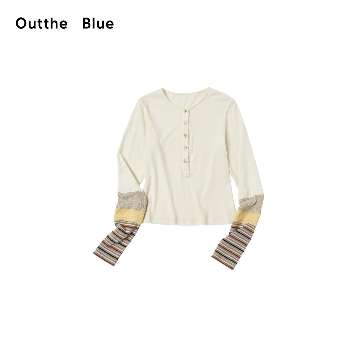 OuttheBlue_Vintage_Spliced_Henry_Neck_Lyocell_Wool_Women&
