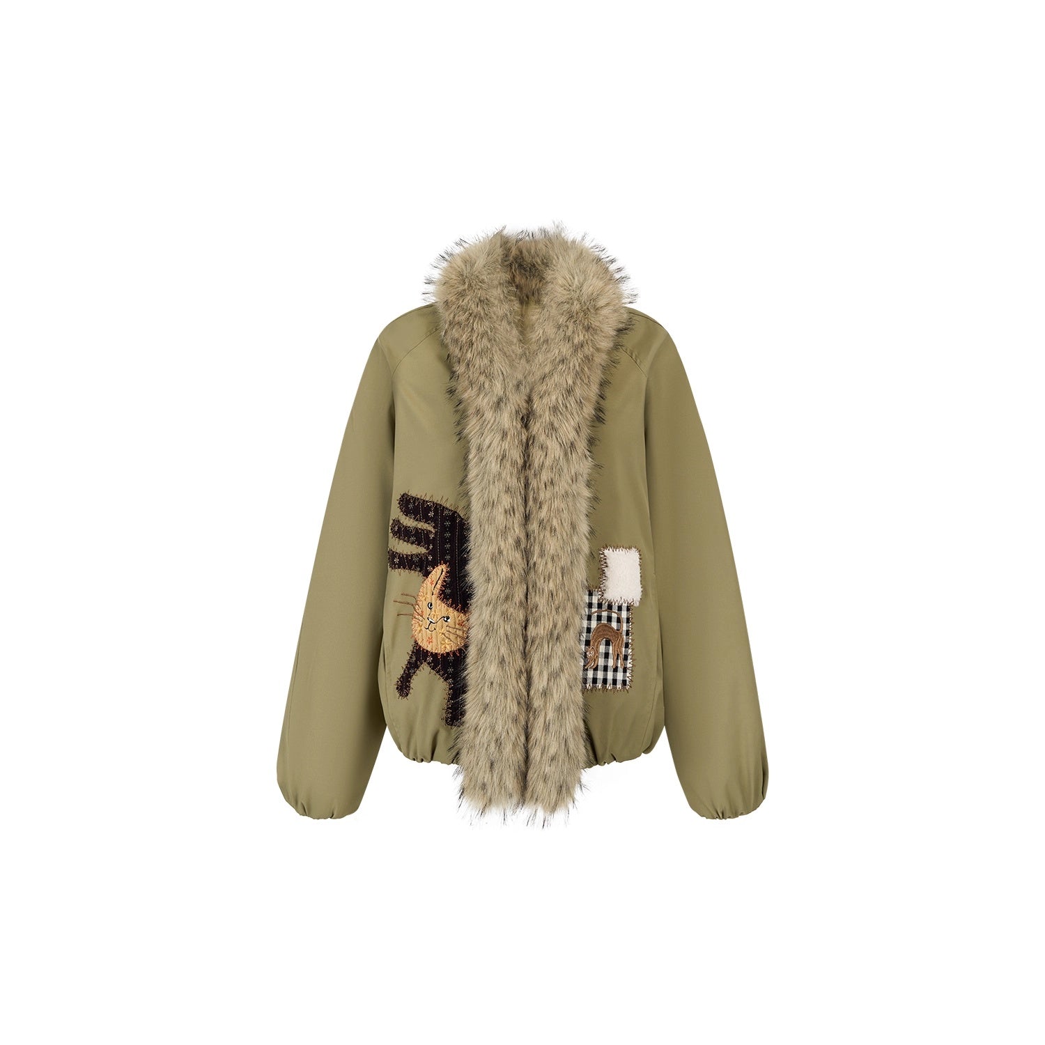OuttheBlue_Warm_90_Percent_White_Duck_Down_Straight_Patch_Applique_Pale_Green_Down_Jacket_MISSTT