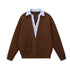 PCLP_Stainproof_Cotton_Blend_Polo_Collar_Standard_Fit_Unisex_Pullover_Khaki_Jacket_MISSTT