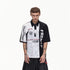 PEOPLESENSE_Black_White_Printed_Double_Placket_Mesh_Quick_Dry_Women&