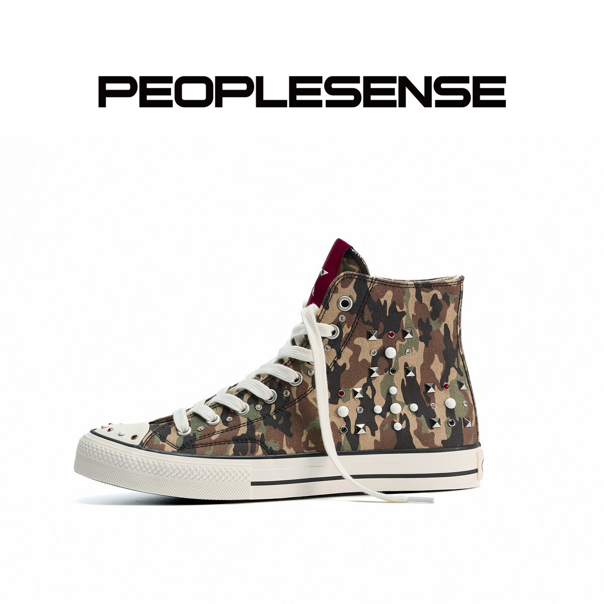 PEOPLESENSE_Camouflage_Studded_Star_High_Top_Punk_Women&