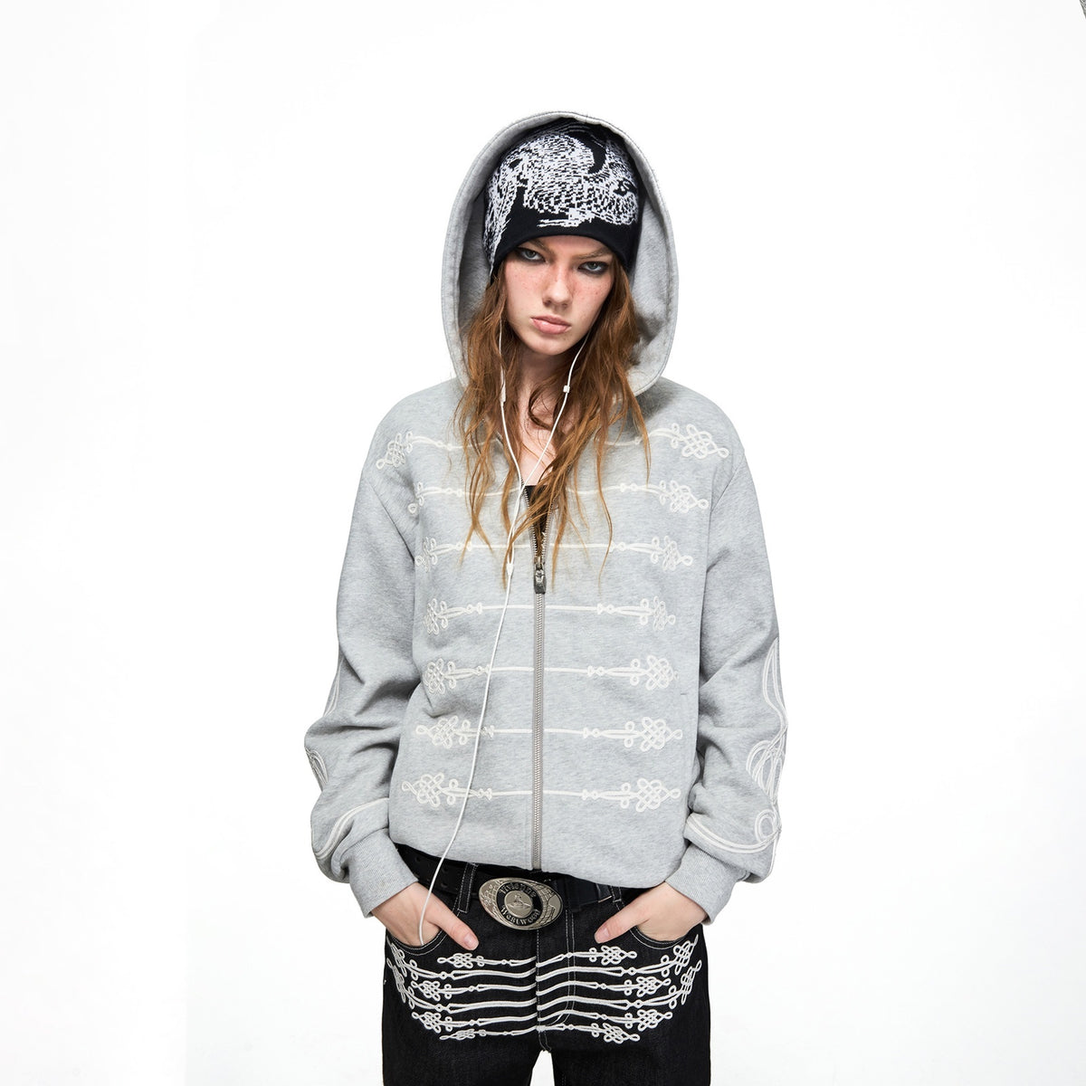 PEOPLESENSE_Distressed_Napoleon_Chinese_Knot_Embroidery_Slim_Fit_Women&