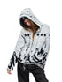 PEOPLESENSE Gradient Tiger Print Star Jacquard Loose Fit Women&